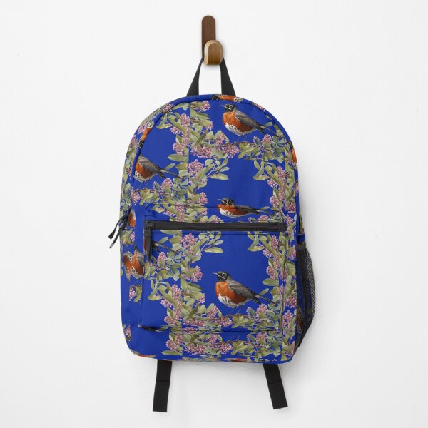 Item preview, Turdus migratorius With the Connecticut State Flower designed and sold by taiche.