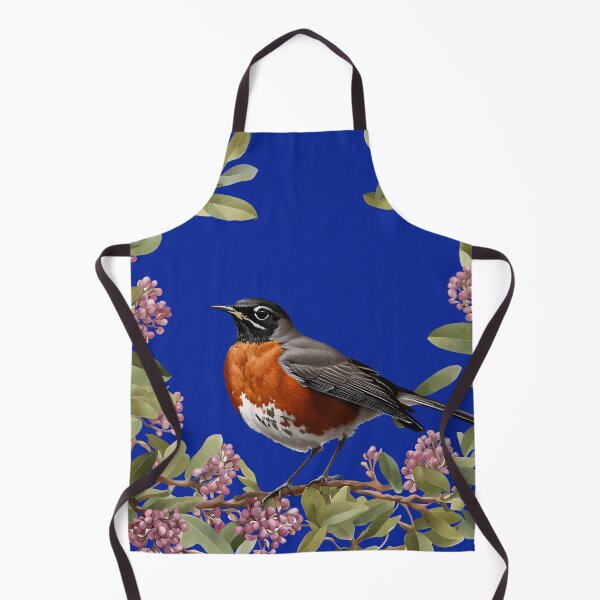 Item preview, Turdus migratorius With the Connecticut State Flower designed and sold by taiche.