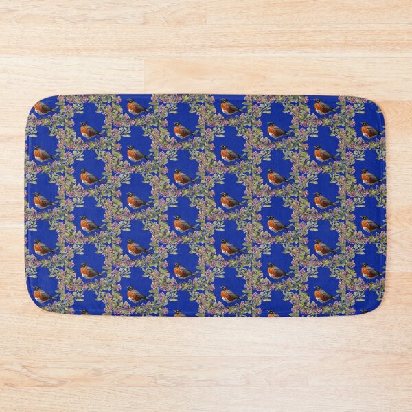 Item preview, Turdus migratorius With the Connecticut State Flower designed and sold by taiche.