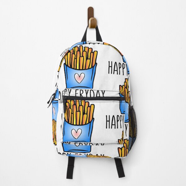 Item preview, Happy Fryday French Fries Pun Illustration designed and sold by graphicnew.