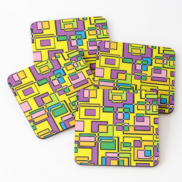 Item preview, Retro Blocks designed and sold by Quennie Bacol Artwork.