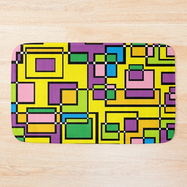 Item preview, Retro Blocks designed and sold by Quennie Bacol Artwork.