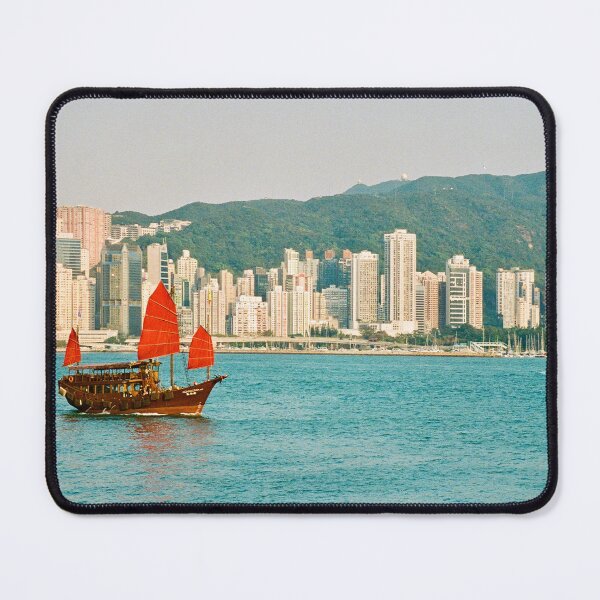 Item preview, Hong Kong junk sailboat image taken on 35mm film designed and sold by Josh Does Film!.