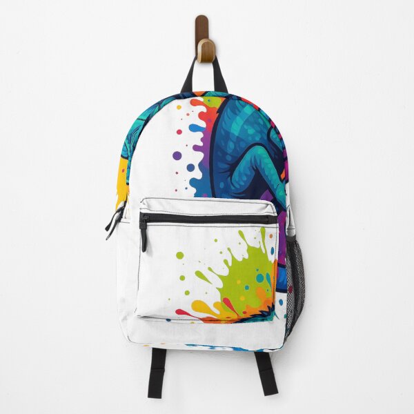 Artikelvorschau, Bunte tropische Chamäleon-Splash-Art entworfen und verkauft von Cypher-Shop.