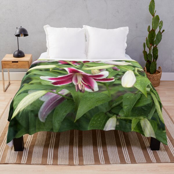 Item preview, Wet Stargazer Lilies and Buds designed and sold by Georgia Mizuleva.