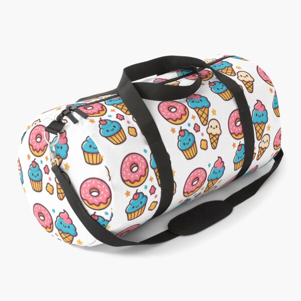 Item preview, Cute Dessert Friends - Donut, Ice Cream, Cupcake designed and sold by PufftailStudio.