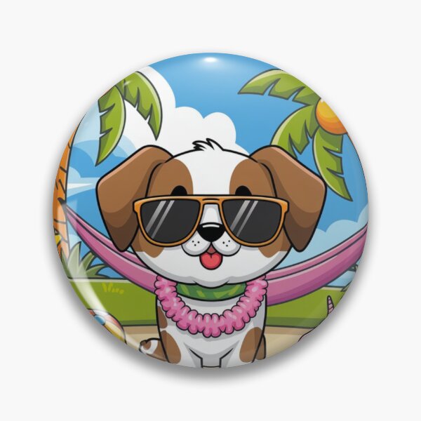 Item preview, Cool St Bernard Summer designed and sold by NeatThingLover.