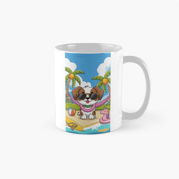 Item preview, Cool St Bernard Summer designed and sold by NeatThingLover.