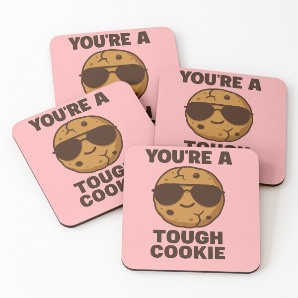 Item preview, Tough Cookie Funny Pun Cartoon designed and sold by graphicnew.