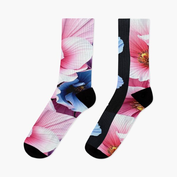 Item preview, pastel pink blue florals designed and sold by  Mudikeys.
