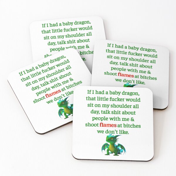 Item preview, If I Had A Baby Dragon designed and sold by Angry Swan Designs.