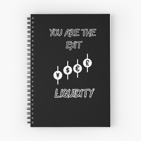 Item preview, You Are The Exit Liquidity Crypto Trader designed and sold by Lunari Prints.
