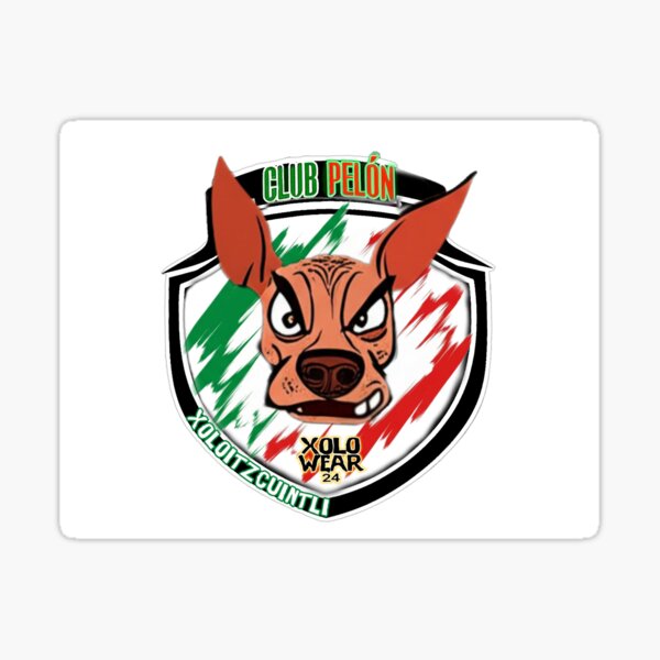 Item preview, Insignia del club Pelón de XoloWear 24 designed and sold by XoloWear24.