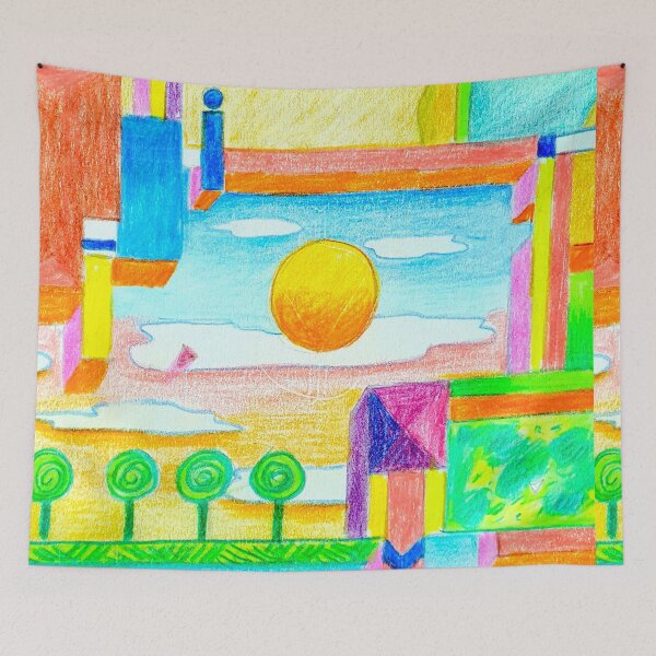 Item preview, Fragment II of Wonderful world designed and sold by Tereza Pilar  Art.