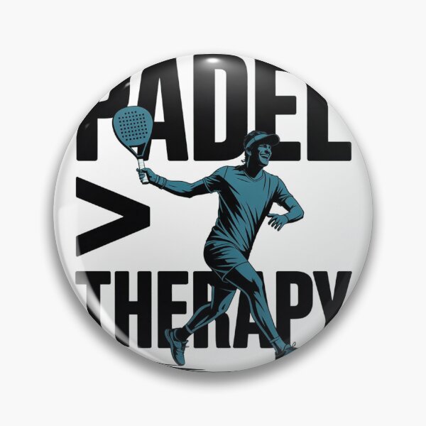 Item preview, Padel > Therapy T-Shirt – The Real Stress Relief designed and sold by vibeandpadel.