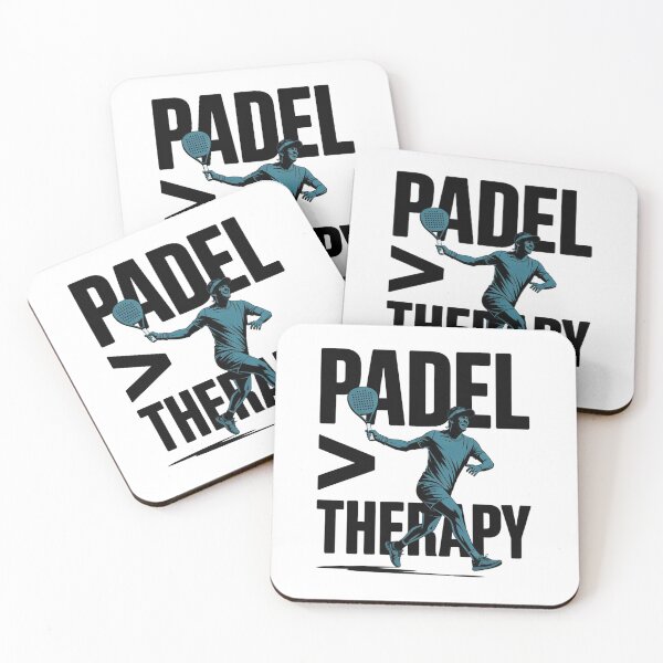 Item preview, Padel > Therapy T-Shirt – The Real Stress Relief designed and sold by vibeandpadel.