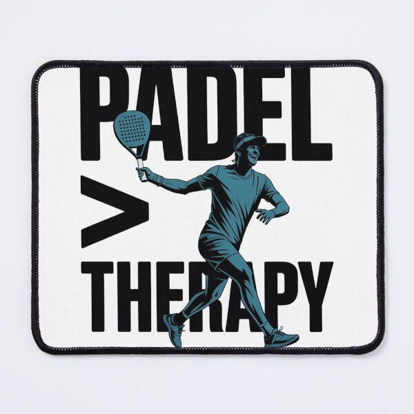 Item preview, Padel > Therapy T-Shirt – The Real Stress Relief designed and sold by vibeandpadel.
