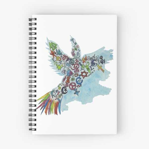 Item preview, Coexist in watercolor designed and sold by Mary Furgiuele.