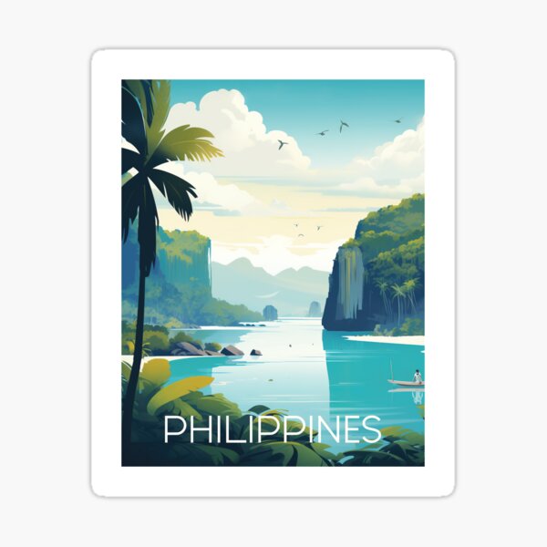 Item preview, PHILIPPINES TRAVEL ART designed and sold by MarkedArtPrints.