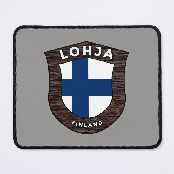Item preview, Lohja Finland Emblem Flag designed and sold by World Designs.