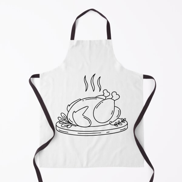 Item preview, Roast chicken placed on a wooden platter with herbs and steam rising designed and sold by rasagamastore.
