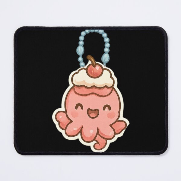 Item preview, Cute octopus Kawaii keychain designed and sold by DamioPolArt.