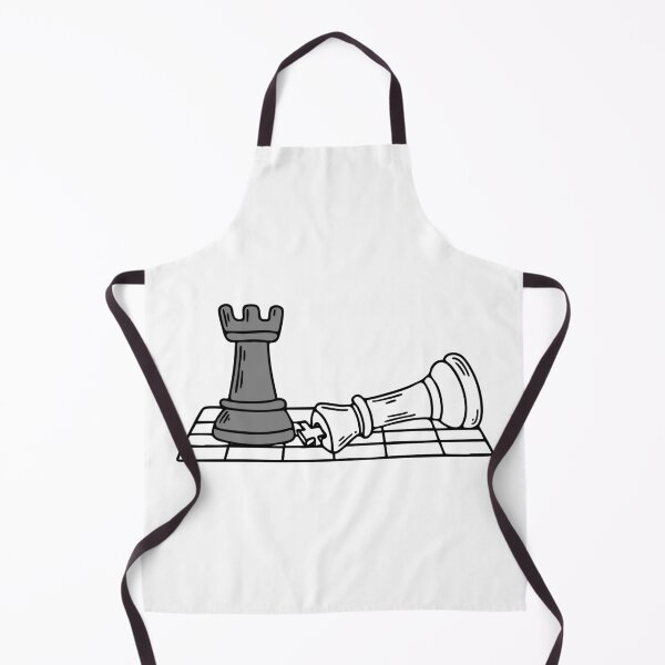 Item preview, Rook chess piece casting a shadow on the board during an intense game designed and sold by rasagamastore.