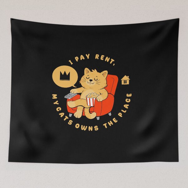 Item preview, Cat Rules The House designed and sold by Artthree.