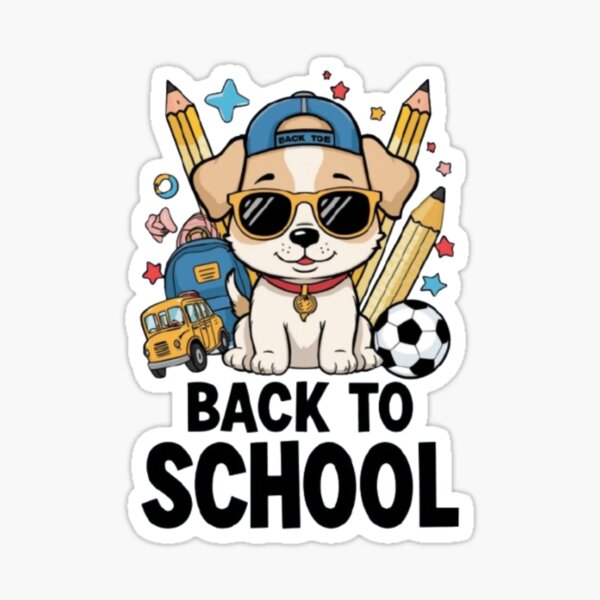 Item preview, Back to School Puppy designed and sold by kharatsuchita.