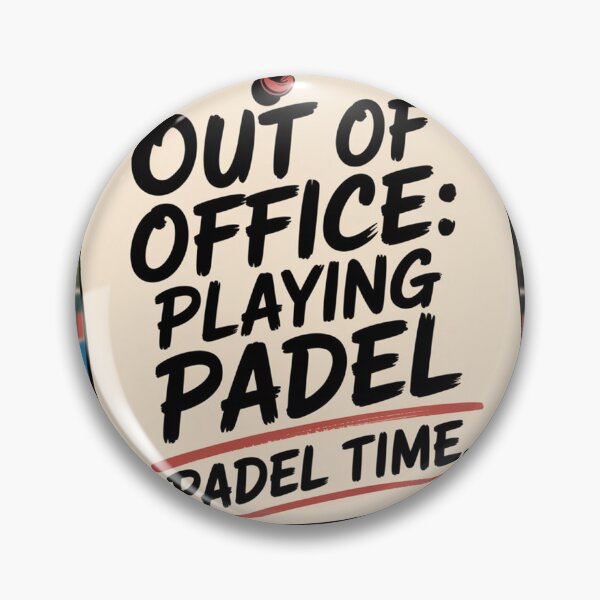 Item preview, Out of Office, Playing Padel T-Shirt – Playing Padel, Be Back Never designed and sold by vibeandpadel.