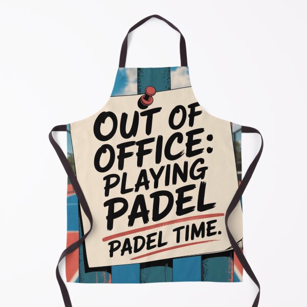 Item preview, Out of Office, Playing Padel T-Shirt – Playing Padel, Be Back Never designed and sold by vibeandpadel.