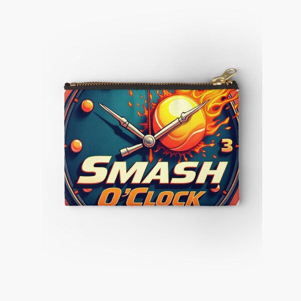 Item preview, Smash O’Clock T-Shirt – It’s Always Time to Hit Hard designed and sold by vibeandpadel.