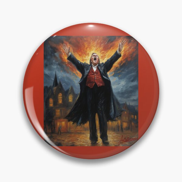 Item preview,  "Epic Rock Legend: Meat Loaf's Melodramatic Pose" designed and sold by Artisticanvas.