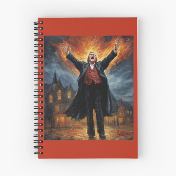 Item preview,  "Epic Rock Legend: Meat Loaf's Melodramatic Pose" designed and sold by Artisticanvas.