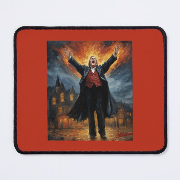 Item preview,  "Epic Rock Legend: Meat Loaf's Melodramatic Pose" designed and sold by Artisticanvas.