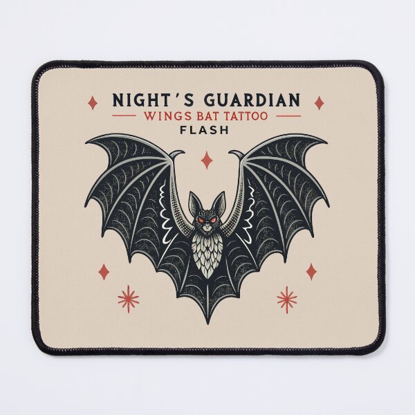 Item preview, Bat Tattoo designed and sold by bihtti.