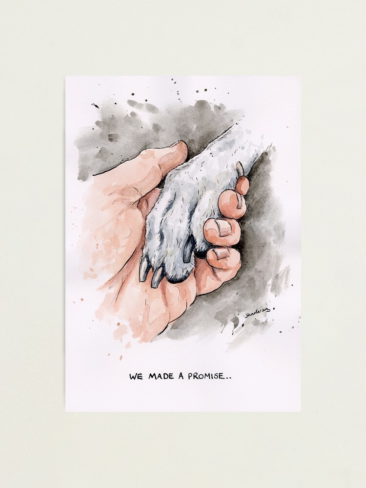 Thumbnail 1 of 3, Photographic Print, We made a promise.. designed and sold by stevesanderson.