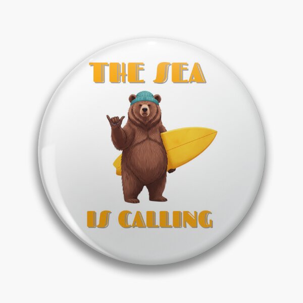 Item preview, Cool Surf Bear with Yellow Board designed and sold by Pawandkin.