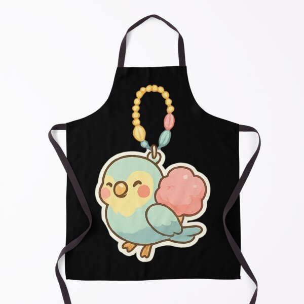 Item preview, Cute parrot Kawaii keychain designed and sold by DamioPolArt.