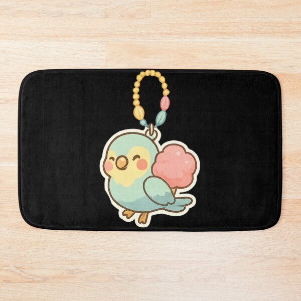 Item preview, Cute parrot Kawaii keychain designed and sold by DamioPolArt.