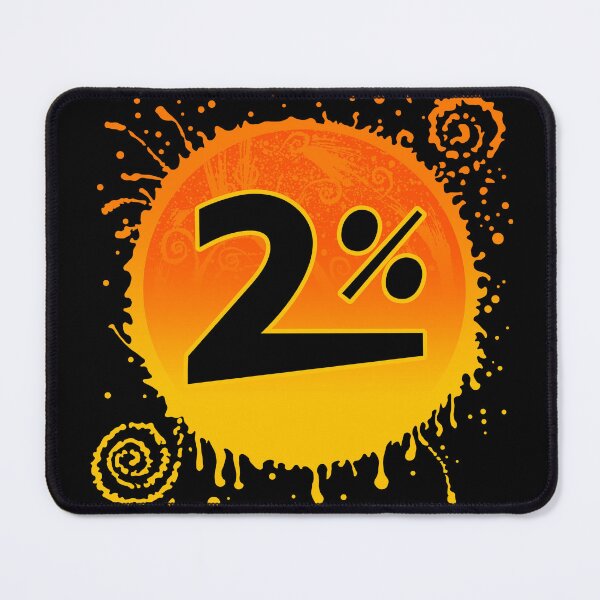 Item preview, Two percent. Sober t-shirts, Abstinence t-shirts. designed and sold by michal.m.C..