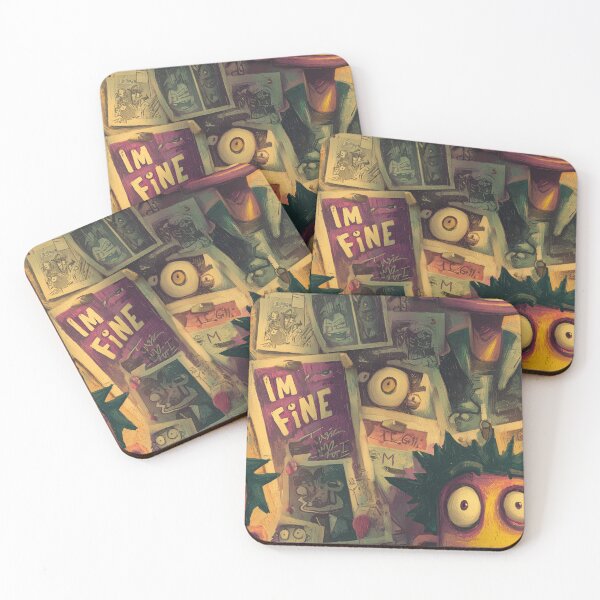 Item preview, I’m Fine – Psychopop Chaos Collage designed and sold by NADARTDOM.