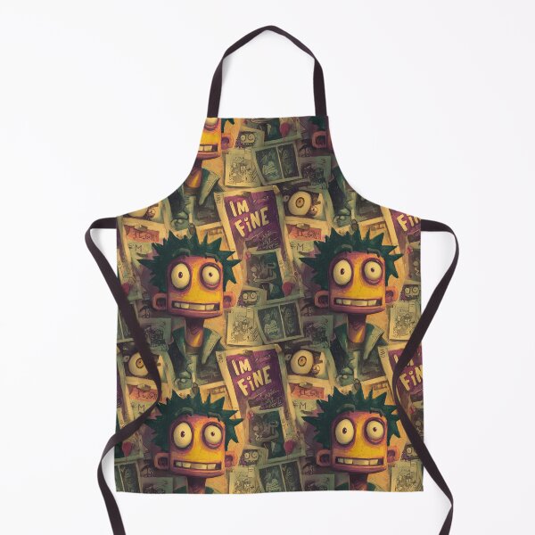 Item preview, I’m Fine – Psychopop Chaos Collage designed and sold by NADARTDOM.