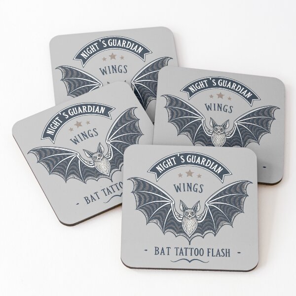 Item preview, Bat Tattoo designed and sold by bihtti.