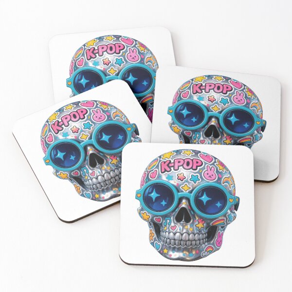 Item preview, Skull K-POP designed and sold by HiresFilm.