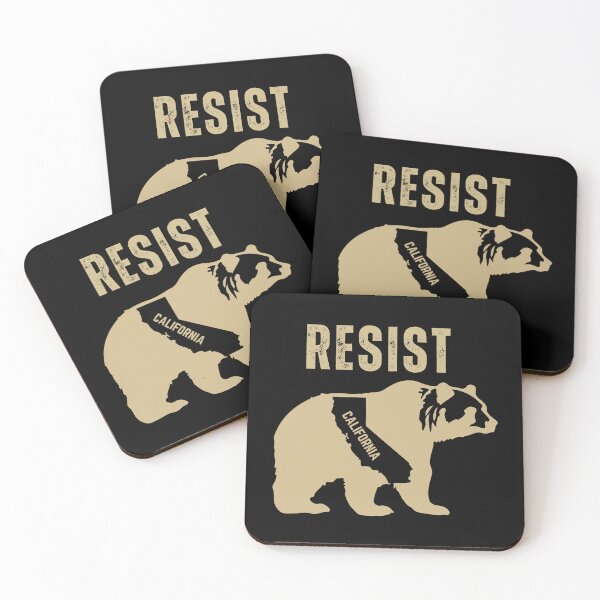Item preview, Resist Bear California designed and sold by INFINITYGUY ⭐⭐⭐⭐⭐.