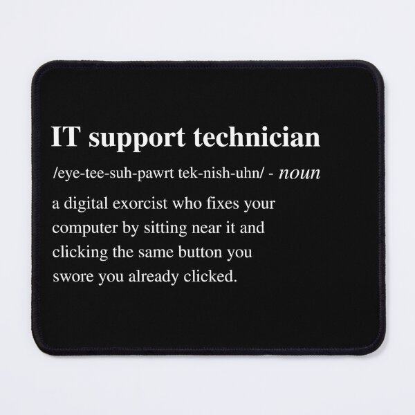 Item preview, IT Support Technician - Funny Dictionary Quote designed and sold by RomeoSketches.