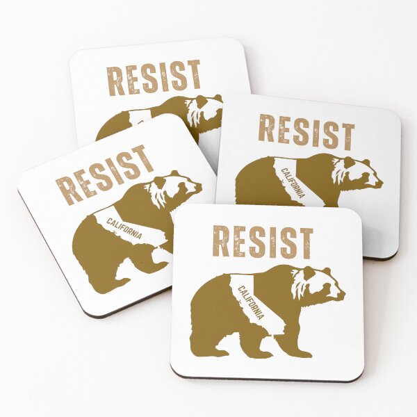 Item preview, Resist Bear California designed and sold by INFINITYGUY ⭐⭐⭐⭐⭐.