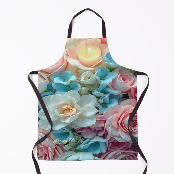 Item preview, pastel aesthetic floral bluewhite,pink white designed and sold by  Mudikeys.