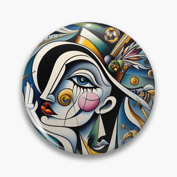 Item preview, Imagine a Cubist painting called "Madness" designed and sold by aleksandr13.